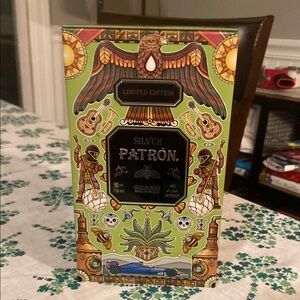 Limited Edition Silver Patrón Tequila Box